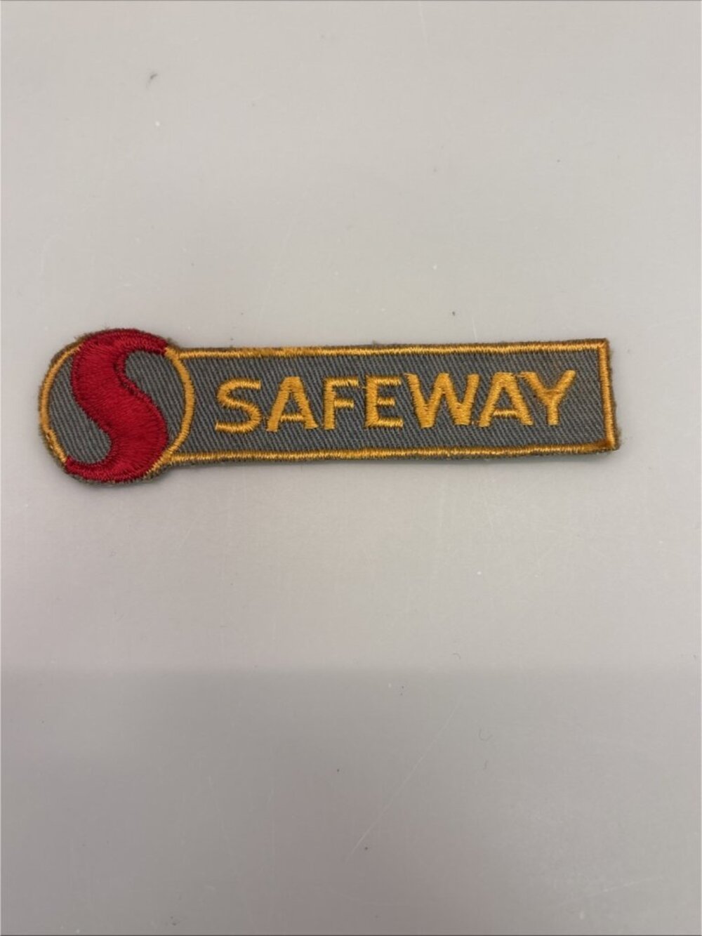 Vintage Safeway Store Logo Uniform Shirt Patch